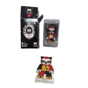 RARE!! OX-OP SERIES 2 QEE KEY CHAIN - SHAG "CASINO KITTY"